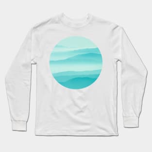 Beautiful blue view Long Sleeve T-Shirt